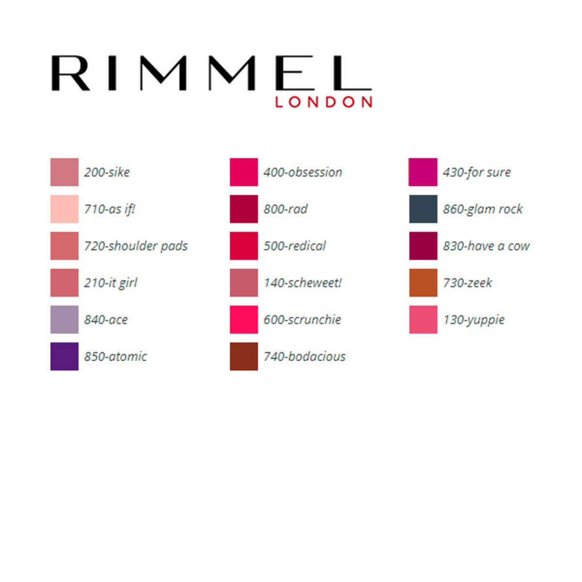 Червило Rimmel London (5,5 ml)